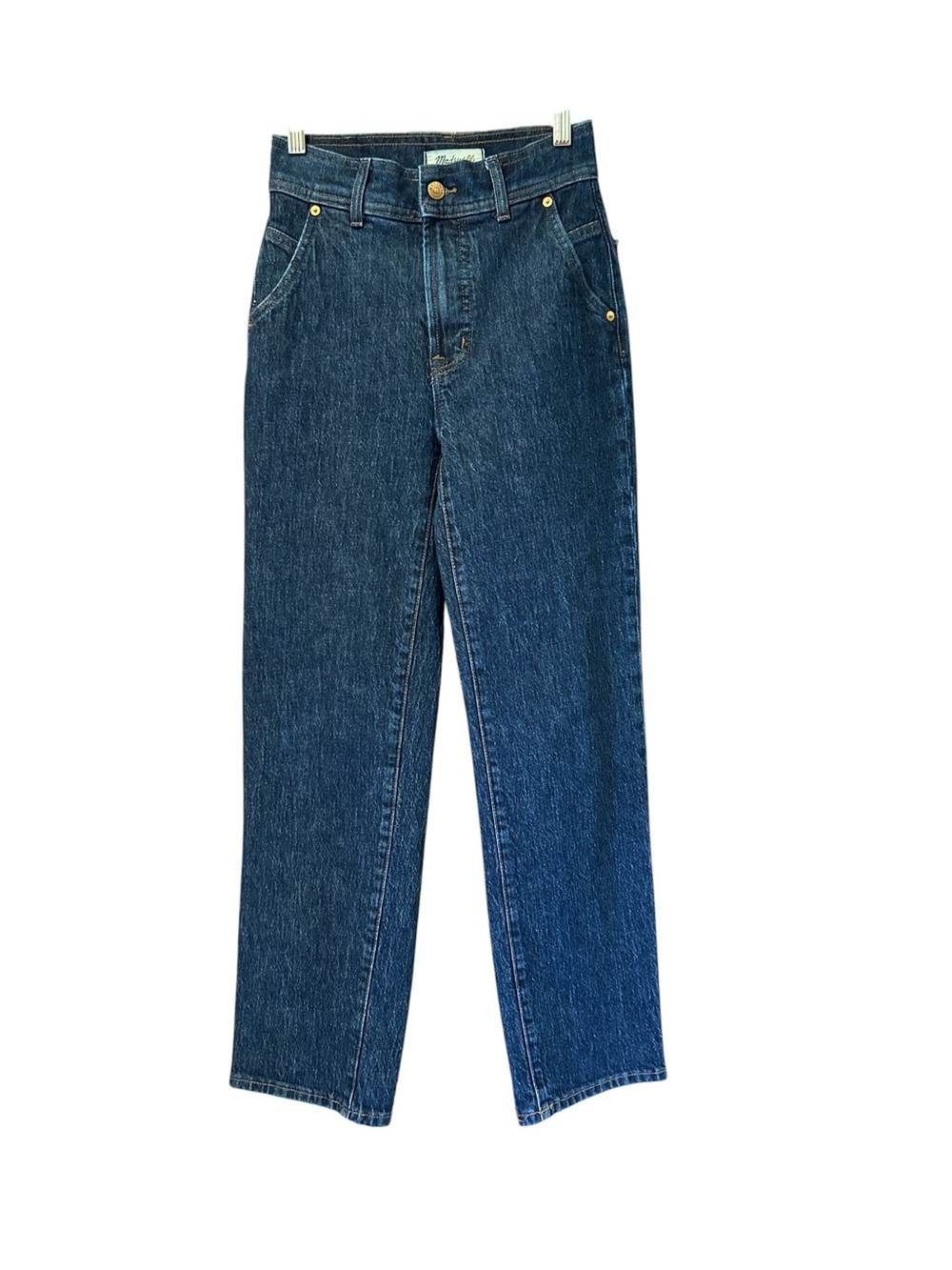 Madewell The Perfect Vintage Straight Jeans Stanhill Wash Pocket Edition Size 23